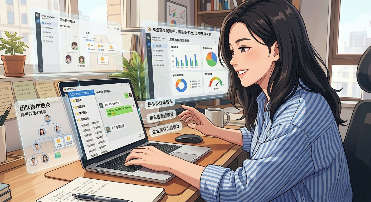 易歪歪聊天助手能帮我做什么?
